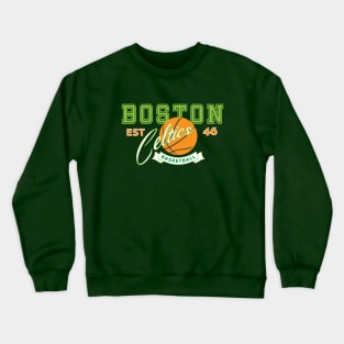 Boston Celtics Basketball Crewneck Sweatshirt